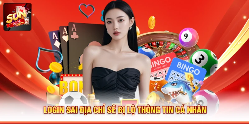 Login sai địa chỉ sẽ bị lộ thông tin cá nhân