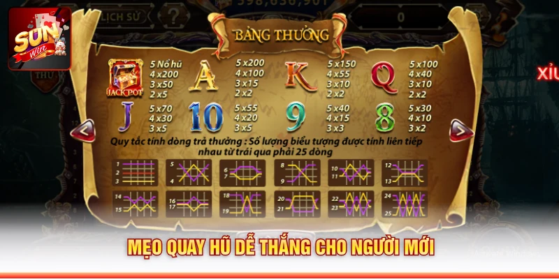 Mẹo quay hũ dễ thắng cho người mới